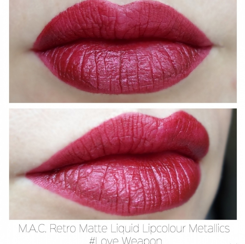 🥳HP🥳 MAC Metallic Liquid💄- LOVE WEAPON - Picture 4 of 9
